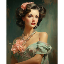 Load image into Gallery viewer, AB Diamond Painting - Full Round - Elegant Classic Beauty (40*50CM)
