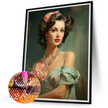 Load image into Gallery viewer, AB Diamond Painting - Full Round - Elegant Classic Beauty (40*50CM)
