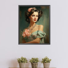 Load image into Gallery viewer, AB Diamond Painting - Full Round - Elegant Classic Beauty (40*50CM)
