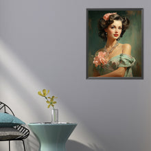 Load image into Gallery viewer, AB Diamond Painting - Full Round - Elegant Classic Beauty (40*50CM)
