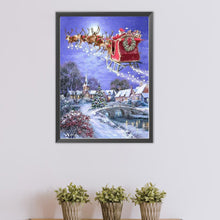 Load image into Gallery viewer, AB Diamond Painting - Full Round - Fantasy Christmas Eve (40*55CM)
