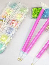 Load image into Gallery viewer, Diamond Art Pen Kit Rhinestones Storage Case Diamond Painting Accessories Kit
