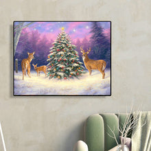 Load image into Gallery viewer, Diamond Painting - Full Square - Christmas Tree (50*40CM)
