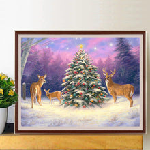 Load image into Gallery viewer, Diamond Painting - Full Square - Christmas Tree (50*40CM)
