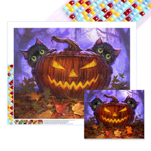 Load image into Gallery viewer, Diamond Painting - Full Square - Halloween Pumpkin Monster (50*40CM)
