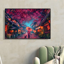 Load image into Gallery viewer, Diamond Painting - Full Square - Under the Cherry Blossom Tree (60*40CM)
