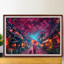 Load image into Gallery viewer, Diamond Painting - Full Square - Under the Cherry Blossom Tree (60*40CM)
