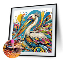 Load image into Gallery viewer, Diamond Painting - Partial Special Shaped - Pelican (40*40CM)
