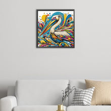 Load image into Gallery viewer, Diamond Painting - Partial Special Shaped - Pelican (40*40CM)
