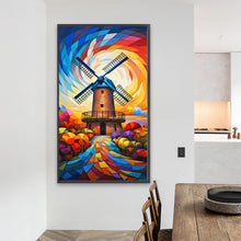 Load image into Gallery viewer, Diamond Painting - Full Round - Windmill tower (40*70CM)
