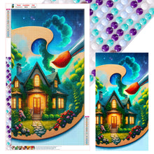 Load image into Gallery viewer, Diamond Painting - Full Round - Painted house (40*70CM)
