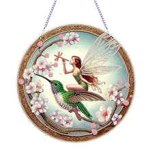 Load image into Gallery viewer, PVC Glass Special Shaped Color Pattern Diamond Painting Hanging Suncatcher
