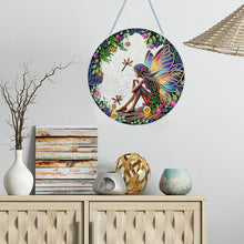 Load image into Gallery viewer, PVC Glass Special Shaped Color Pattern Diamond Painting Hanging Suncatcher
