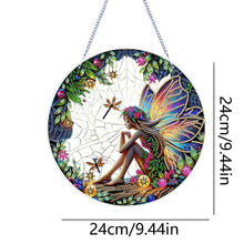 Load image into Gallery viewer, PVC Glass Special Shaped Color Pattern Diamond Painting Hanging Suncatcher
