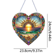 Load image into Gallery viewer, PVC Glass Special Shaped Color Pattern Diamond Painting Hanging Suncatcher
