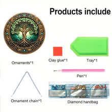 Load image into Gallery viewer, PVC Glass Special Shaped Color Pattern Diamond Painting Hanging Suncatcher
