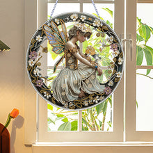 Load image into Gallery viewer, PVC Glass Special Shaped Color Pattern Diamond Painting Hanging Suncatcher
