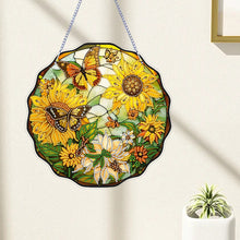 Load image into Gallery viewer, PVC Glass Special Shaped Color Pattern Diamond Painting Hanging Suncatcher
