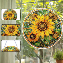 Load image into Gallery viewer, PVC Glass Special Shaped Color Pattern Diamond Painting Hanging Suncatcher
