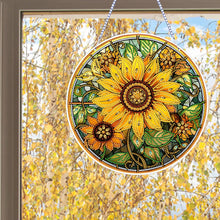 Load image into Gallery viewer, PVC Glass Special Shaped Color Pattern Diamond Painting Hanging Suncatcher
