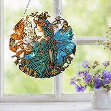 Load image into Gallery viewer, PVC Glass Special Shaped Color Pattern Diamond Painting Hanging Suncatcher
