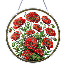 Load image into Gallery viewer, PVC Glass Special Shaped Color Pattern Diamond Painting Hanging Suncatcher

