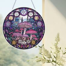 Load image into Gallery viewer, PVC Glass Special Shaped Color Pattern Diamond Painting Hanging Suncatcher
