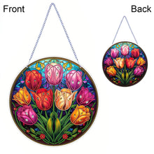 Load image into Gallery viewer, PVC Glass Special Shaped Color Pattern Diamond Painting Hanging Suncatcher
