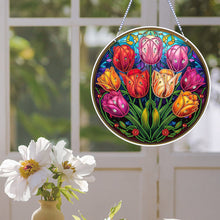 Load image into Gallery viewer, PVC Glass Special Shaped Color Pattern Diamond Painting Hanging Suncatcher
