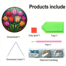 Load image into Gallery viewer, PVC Glass Special Shaped Color Pattern Diamond Painting Hanging Suncatcher
