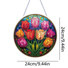 Load image into Gallery viewer, PVC Glass Special Shaped Color Pattern Diamond Painting Hanging Suncatcher
