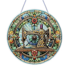 Load image into Gallery viewer, PVC Glass Special Shaped Color Pattern Diamond Painting Hanging Suncatcher
