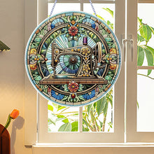 Load image into Gallery viewer, PVC Glass Special Shaped Color Pattern Diamond Painting Hanging Suncatcher

