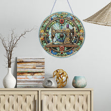 Load image into Gallery viewer, PVC Glass Special Shaped Color Pattern Diamond Painting Hanging Suncatcher
