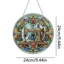 Load image into Gallery viewer, PVC Glass Special Shaped Color Pattern Diamond Painting Hanging Suncatcher

