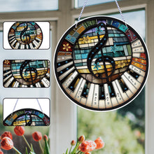 Load image into Gallery viewer, PVC Glass Special Shaped Color Pattern Diamond Painting Hanging Suncatcher
