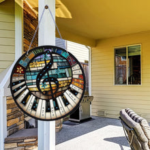 Load image into Gallery viewer, PVC Glass Special Shaped Color Pattern Diamond Painting Hanging Suncatcher
