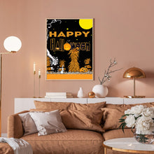 Load image into Gallery viewer, Diamond Painting - Full Round - Halloween pumpkin (30*40CM)
