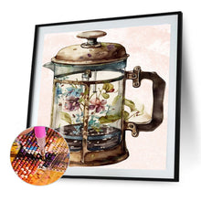Load image into Gallery viewer, Diamond Painting - Full Round - Flower pot (40*40CM)
