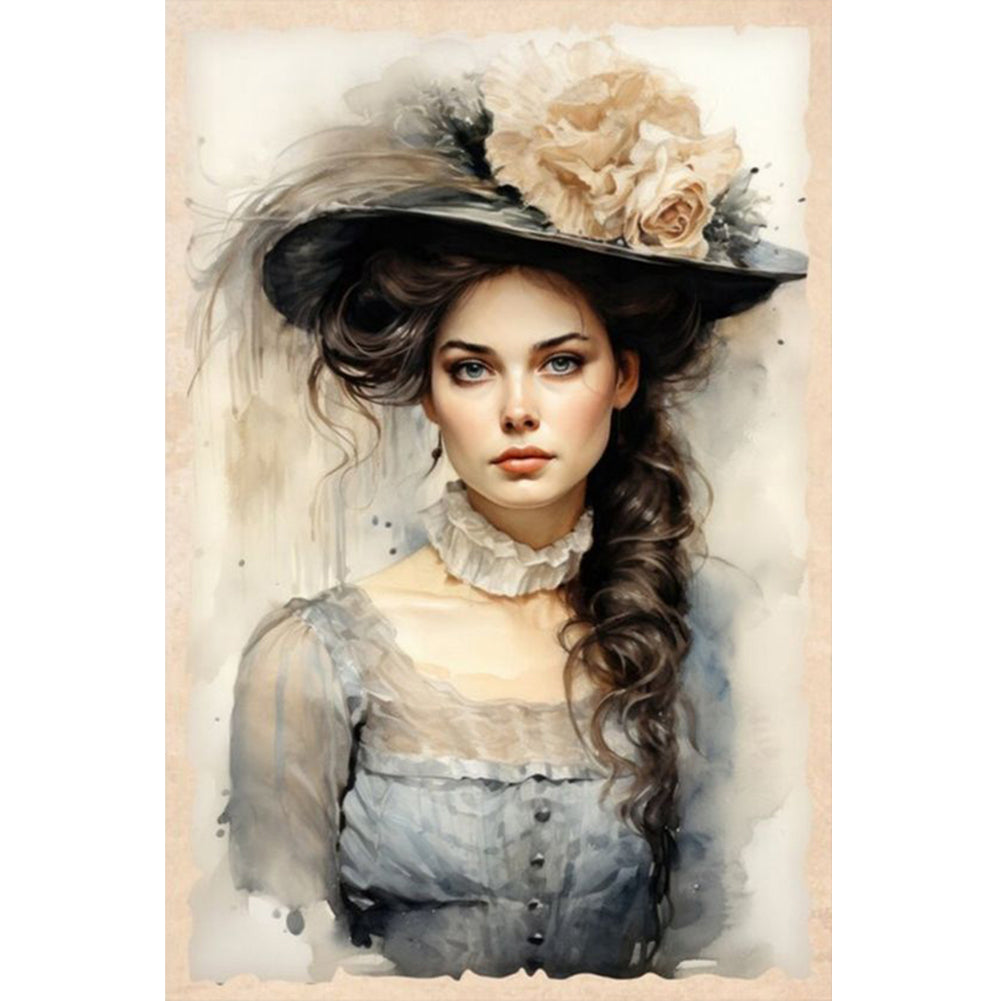 Diamond Painting - Full Round - Lady (40*60CM)