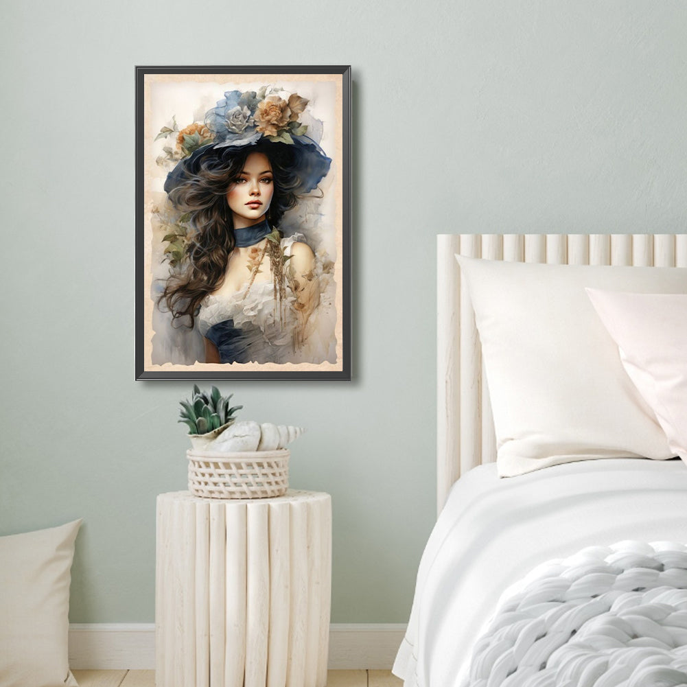 Diamond Painting - Full Round - Lady (40*60CM)