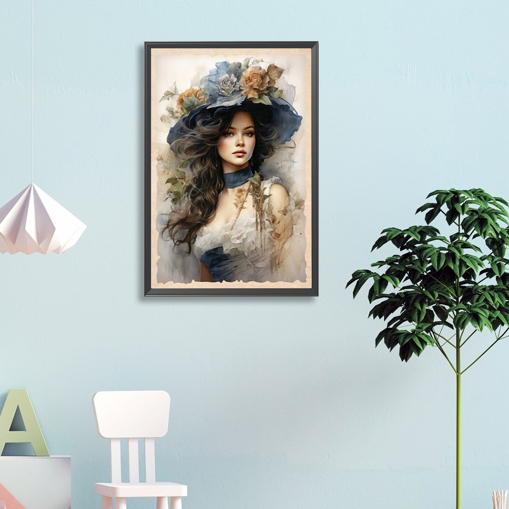 Diamond Painting - Full Round - Lady (40*60CM)