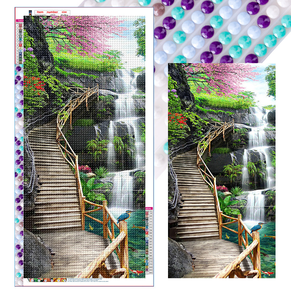 Diamond Painting - Full Round - Waterfall (40*80CM)