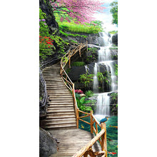 Load image into Gallery viewer, Diamond Painting - Full Round - Waterfall (40*80CM)
