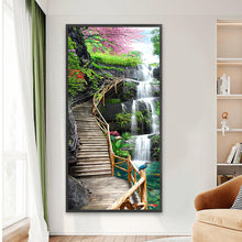 Load image into Gallery viewer, Diamond Painting - Full Round - Waterfall (40*80CM)
