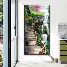 Load image into Gallery viewer, Diamond Painting - Full Round - Waterfall (40*80CM)
