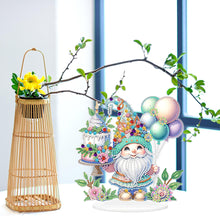 Load image into Gallery viewer, Acrylic Special Shaped Gnome Diamond Painting Desktop Ornaments Kit for Beginner
