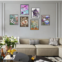 Load image into Gallery viewer, 6pcs Round Diamond Painting Set - Flower butterfly (30*40CM)
