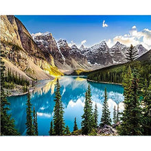 Load image into Gallery viewer, 6pcs Round Diamond Painting Set - Beautiful scenery (40*30CM)
