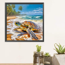 Load image into Gallery viewer, Diamond Painting - Full Round - Sea turtle (30*30CM)

